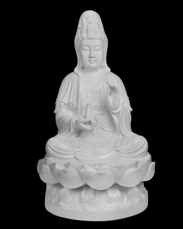 《观世音》瓷塑像